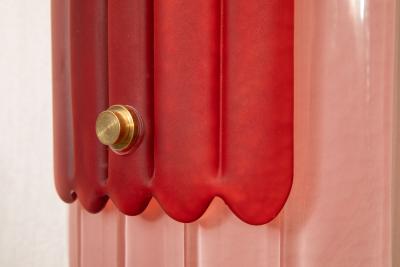 Pair of Art Deco style Pink Murano Glass Wall Sconces in stock