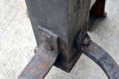 Pair of Arts Crafts Andirons