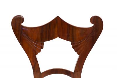 Pair of Austrian Biedermeier Cherrywood Side Chairs