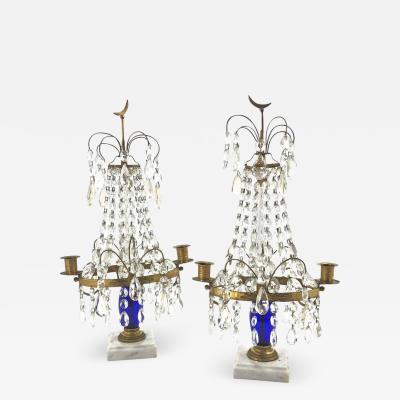 Pair of Baltic Candleabra