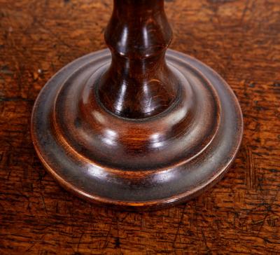 Pair of Bamboo turned Candlesticks
