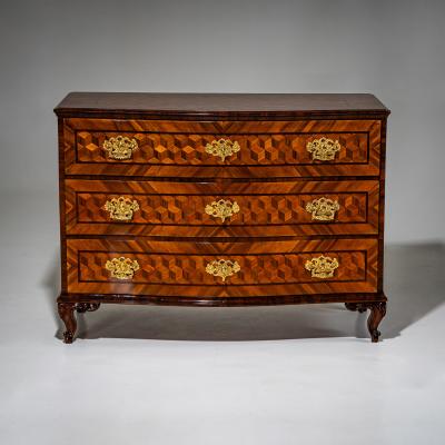 Pair of Baroque Chests of Drawers 18th Century