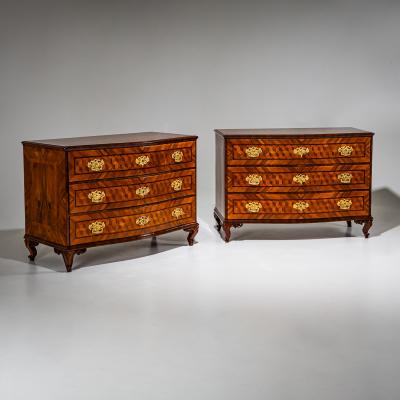 Pair of Baroque Chests of Drawers 18th Century