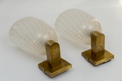 Pair of Barovier Style Wall Lights Contemporary UL Certified