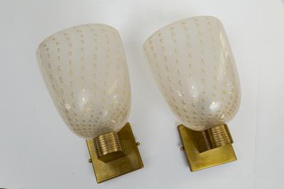 Pair of Barovier Style Wall Lights Contemporary UL Certified