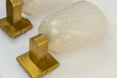 Pair of Barovier Style Wall Lights Contemporary UL Certified