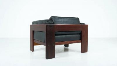 Pair of Bastiano Armchairs by Tobia Scarpa for Knoll Italy 