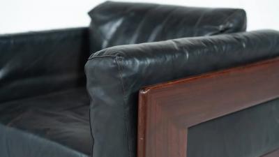 Pair of Bastiano Armchairs by Tobia Scarpa for Knoll Italy 