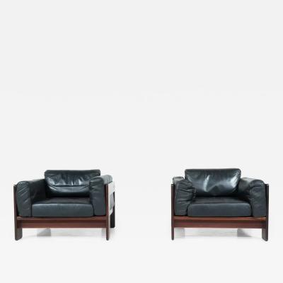 Pair of Bastiano Armchairs by Tobia Scarpa for Knoll Italy 