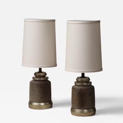 Pair of Bedside Lamps