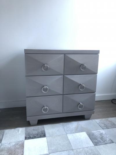 Pair of Bedside Mid Century Chest of drawers 