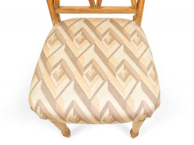 Pair of Bentwood Art Deco Geometric Side Chairs