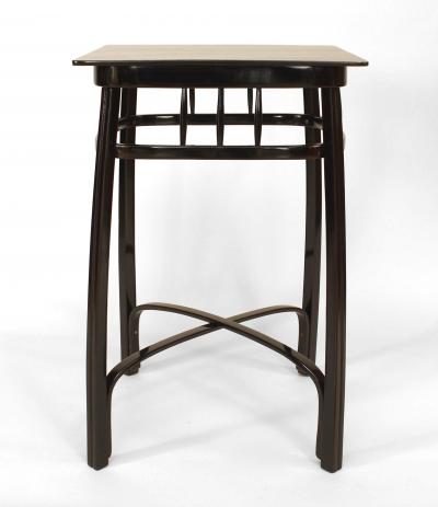 Pair of Bentwood Vienna Seccession Ebonized End Tables