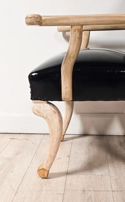 Pair of Bespoke John Dickinson Etruscan Armchairs circa 1980 5 pairs available