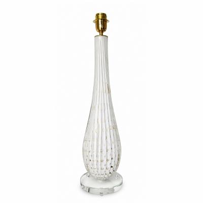 Pair of Bespoke Modern Murano Glass Table Lamps