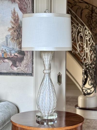 Pair of Bespoke Modern Murano Lamps