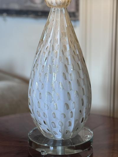 Pair of Bespoke Modern Murano Lamps