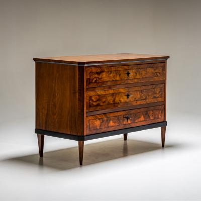 Pair of Biedermeier Chests of Drawers Italy 19th Century