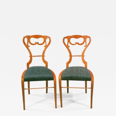 Pair of Biedermeier Lady s Side Chairs