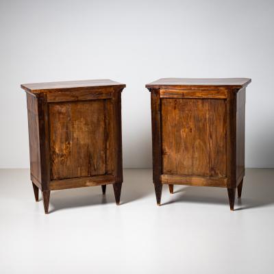 Pair of Biedermeier Nightstands Italy