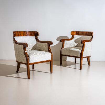 Pair of Biedermeier style Berg res Austria 2nd Half 19th Century