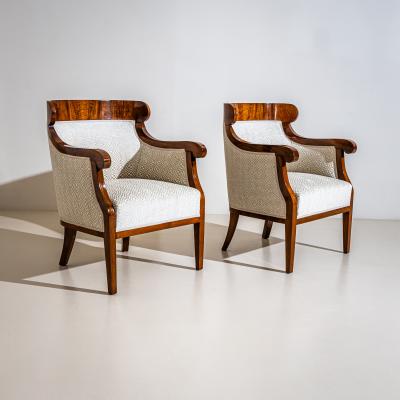 Pair of Biedermeier style Berg res Austria 2nd Half 19th Century