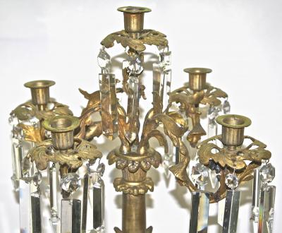 Pair of Boston Classical H N Hooper Ormolu Candelabra