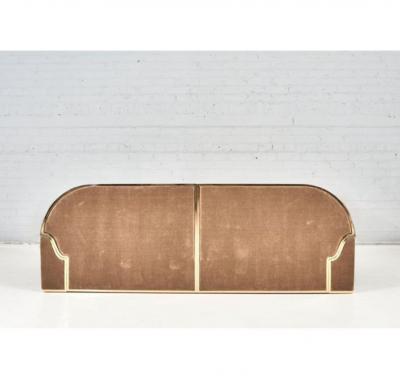 Pair of Brass Frame Sofas 1960
