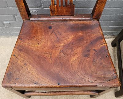 Pair of British Country Squire s George II Side Chairs