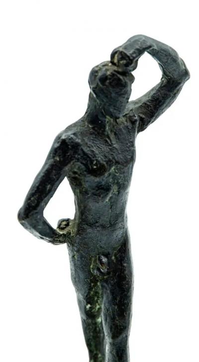 Pair of Bronze Figures of Adam and Eve by William Hunt Diederich