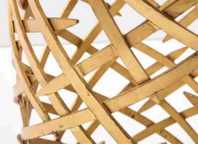 Pair of Brutalist Side Tables with Crystalline Quartz Tops 