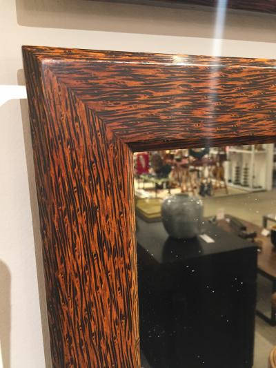 Pair of Bruxelles Art Deco Mirrors A Leroy Belgium c 1930 labeled