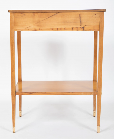 Pair of Burl Two Drawer Baltic Side Tables
