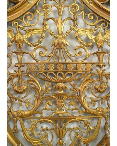 Pair of Caldwell French Empire Style Ormolu Wall Sconces