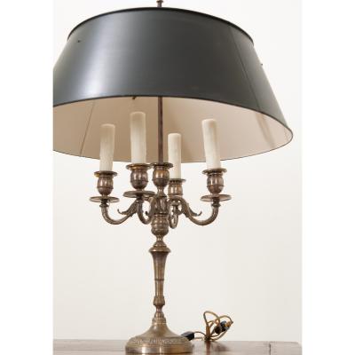 Pair of Candelabra Lamps in the Bouillotte Style