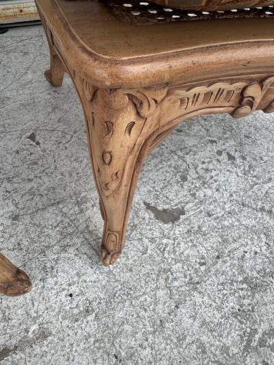 Pair of Cane Back Chairs