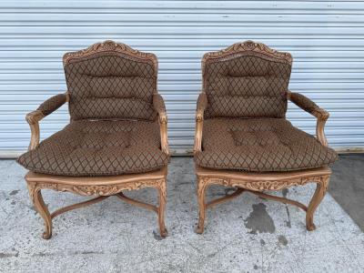 Pair of Cane Back Chairs