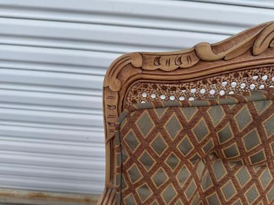 Pair of Cane Back Chairs