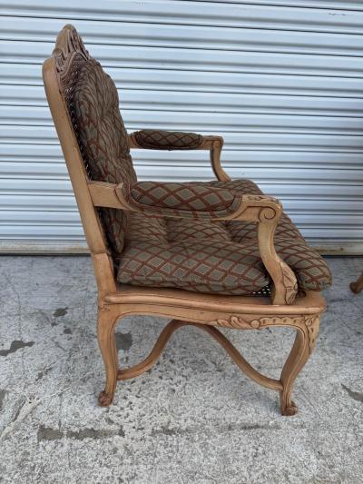 Pair of Cane Back Chairs