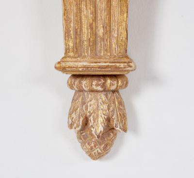 Pair of Carved and Gilt George III Brackets