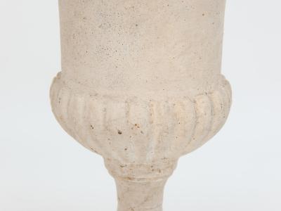 Pair of Cast Iron Petite Planters