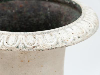 Pair of Cast Iron Petite Planters