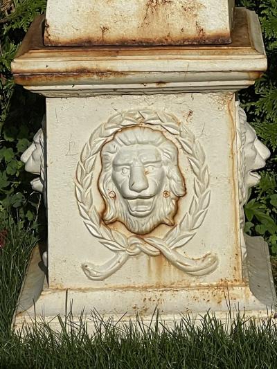 Pair of Cast Iron Urn or Planters Property of a Lady 1880s