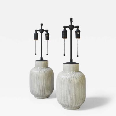 Pair of Ceramic Lamps