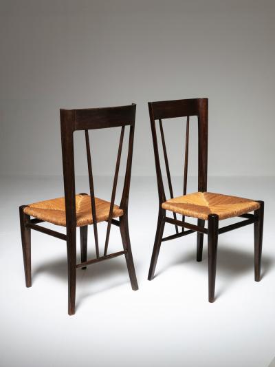 Pair of Chairs by Guglielmo Pecorini for Casa e Giardino