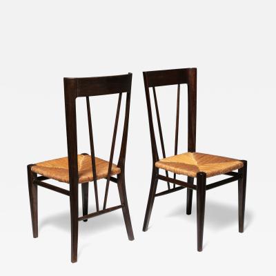 Pair of Chairs by Guglielmo Pecorini for Casa e Giardino