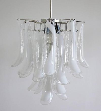 Pair of Charming Murano Chandelier 1970s