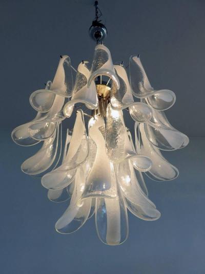 Pair of Charming Murano Chandelier 1970s