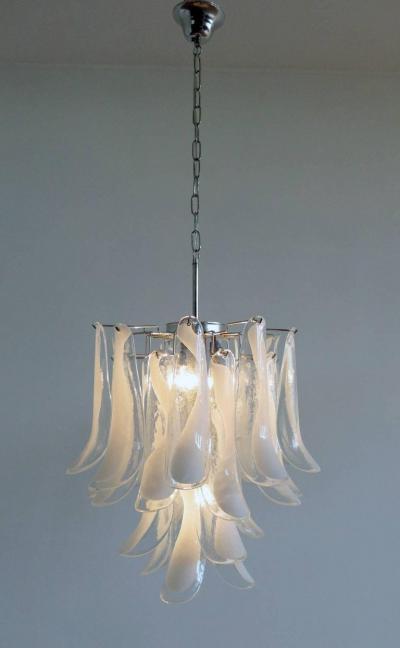 Pair of Charming Murano Chandelier 1970s