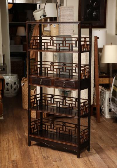 Pair of Chinese Bookcases